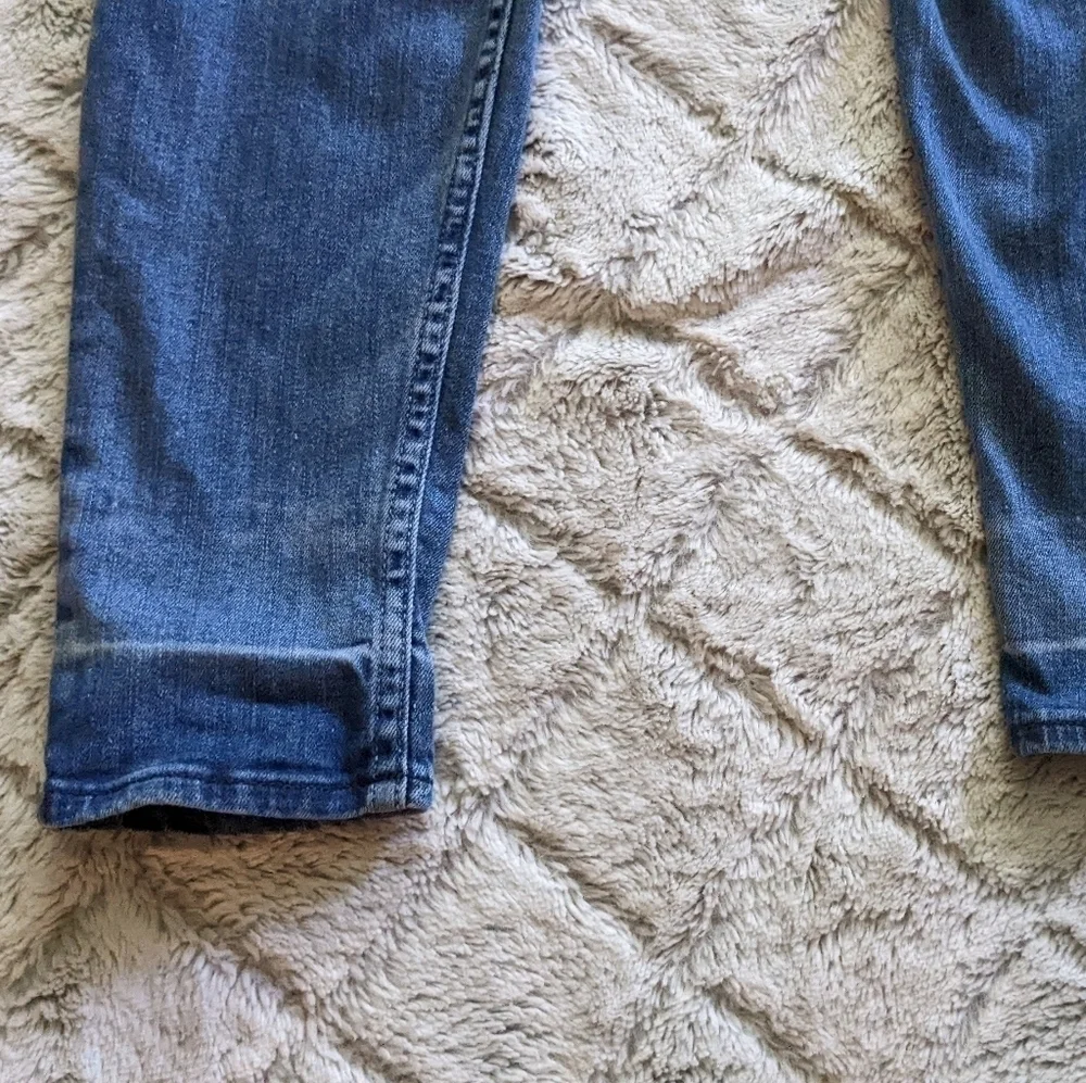McGuire Denim Newton Skinny Jeans Women's 29 High Rise Distressed Light Wash - Picture 5 of 7